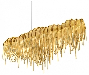 Люстра Loft it Volver 10404/1150L GD цвет золото