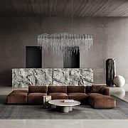 Люстра Loft it Volver 10404/1150L SN цвет плафона/подвески Никель, цвет арматуры Никель-12