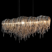 Люстра Loft it Volver 10404/1150L SN цвет плафона/подвески Никель, цвет арматуры Никель-10