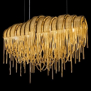 Люстра Loft it Volver 10404/720L GD цвет плафона/подвески Золото, цвет арматуры Золото-1