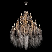 Люстра Loft it Wonderland 10405/24 цвет плафона/подвески Никель, цвет арматуры Никель-1