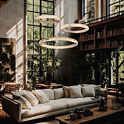 Подвесной светильник Loft it Oslo 10407/1000 цвет плафона/подвески Белый, цвет арматуры Бронза-8