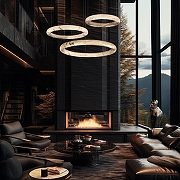 Подвесной светильник Loft it Oslo 10407/600 цвет плафона/подвески Белый, цвет арматуры Бронза-9