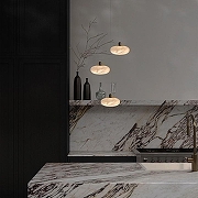 Подвесной светильник Loft it Galet 10409/M цвет плафона/подвески Белый, цвет арматуры Бронза-5