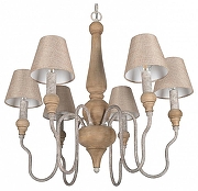 Люстра Loft it Countrys1de 10420 цвет плафона/подвески Коричневый, цвет арматуры Бежевый, Коричневый