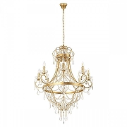 Люстра Loft it Fo1l 10430/8 цвет плафона/подвески Прозрачный, цвет арматуры Золото-5