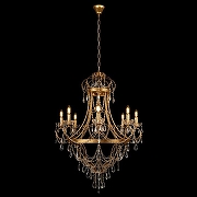 Люстра Loft it Fo1l 10430/8 цвет плафона/подвески Прозрачный, цвет арматуры Золото-6