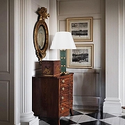 Настольная лампа Loft it Malachite 10447T цвет плафона/подвески Слоновая кость, цвет арматуры Бронза, Зеленый-4