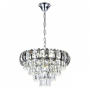 Люстра Escada 140008 140008/8P Chrome цвет плафона/подвески Светло-серый, Прозрачный, цвет арматуры Хром-1