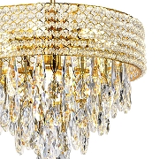 Люстра Escada 140009 140009/8P Gold цвет плафона/подвески Прозрачный, цвет арматуры Золото-3