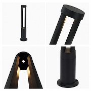 Ландшафтный светильник Apeyron Electrics 31-15 цвет плафона/подвески Черный, цвет арматуры Черный-5