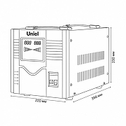 Стабилизатор Uniel 3116 220 мм х 390 мм х 230 мм-7