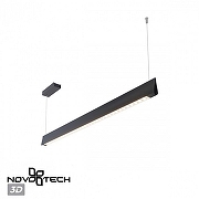 Подвесной светильник Novotech Ledo 359550 цвет плафона/подвески Черный, цвет арматуры Черный-2