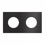 Рамка на 2 поста Arlight PRESTO 43875 82 мм х 153 мм х 9 мм-2