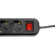 Удлинитель с выключателем Stekker Home 50424 цвет Черный-5