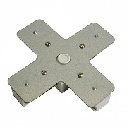 Токопровод X-образный центральный Feron 51893 цвет арматуры Белый-1