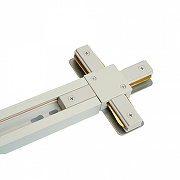 Токопровод X-образный центральный Feron 51893 цвет арматуры Белый-4