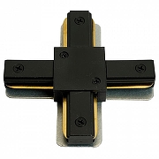 Токопровод X-образный центральный Feron 51894 цвет арматуры Черный-1