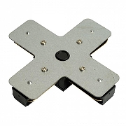 Токопровод X-образный центральный Feron 51894 цвет арматуры Черный-3