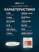Светодиодная лента LEDS POWER NEW COB 5577 длина 5000 мм-2