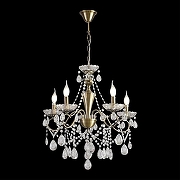 Люстра Lumion LUINA 8346/5 цвет плафона/подвески Прозрачный, цвет арматуры Бронза-2