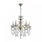 Люстра Lumion LUINA 8346/5 цвет плафона/подвески Прозрачный, цвет арматуры Бронза-4