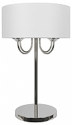 Настольная лампа Loft it Balance 10416T CR цвет плафона/подвески Белый, цвет арматуры Хром