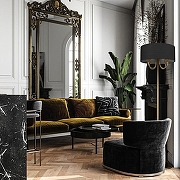 Настольная лампа Loft it Balance 10416T GD цвет плафона/подвески Черный, цвет арматуры Золото-4