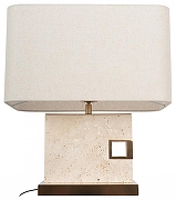 Настольная лампа Loft it Slot 10448T цвет плафона/подвески Коричневый, цвет арматуры Бронза, Коричневый