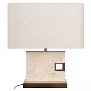 Настольная лампа Loft it Slot 10448T цвет плафона/подвески Коричневый, цвет арматуры Бронза, Коричневый-1