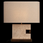 Настольная лампа Loft it Slot 10448T цвет плафона/подвески Коричневый, цвет арматуры Бронза, Коричневый-3