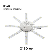 Модуль светодиодный Apeyron Electrics 12-08 IP 30-6