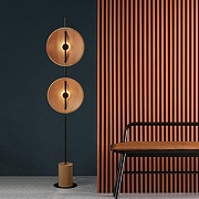 Торшер Loft it Wood 10451F цвет плафона/подвески Коричневый, Черный, цвет арматуры Коричневый, Черный-4