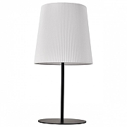 Настольная лампа Escada 190001 190001/B/1T Black цвет плафона/подвески Белый, цвет арматуры Черный