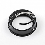 Рамка на 1 светильник Lightstar Rullo 204437 цвет Черный-1