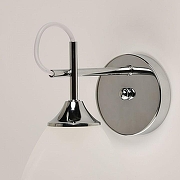 Бра De City Альфа 27 324029701 цвет плафона/подвески Белый, цвет арматуры Хром-3