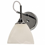 Бра De City Альфа 27 324029701 цвет плафона/подвески Белый, цвет арматуры Хром