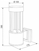 Светильник на штанге Elektrostandard Apart 35193/W цвет плафона/подвески Черный, цвет арматуры Черный-4