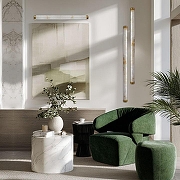 Накладной светильник Loft it Sumatra 10412/800 WB цвет плафона/подвески Белый, цвет арматуры Бронза-4