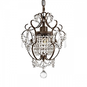 Подвесной светильник Loft it Burlesque 10417 BW цвет плафона/подвески Прозрачный, цвет арматуры Коричневый-1