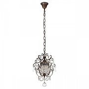 Подвесной светильник Loft it Burlesque 10417 BW цвет плафона/подвески Прозрачный, цвет арматуры Коричневый-2