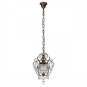 Подвесной светильник Loft it Burlesque 10417 BW цвет плафона/подвески Прозрачный, цвет арматуры Коричневый-3