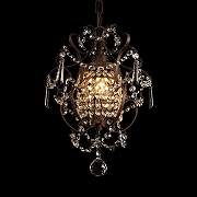 Подвесной светильник Loft it Burlesque 10417 BW цвет плафона/подвески Прозрачный, цвет арматуры Коричневый-4