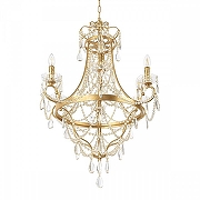 Люстра Loft it Fo1l 10430/6 цвет золото-1