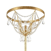 Настольная лампа Loft it Foil 10430T цвет плафона/подвески Прозрачный, цвет арматуры Золото-5