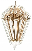 Подвесной светильник Loft it Shard 10432 Clear цвет плафона/подвески Прозрачный, цвет арматуры Бронза