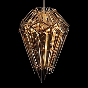 Подвесной светильник Loft it Shard 10432 Clear цвет плафона/подвески Прозрачный, цвет арматуры Бронза-1