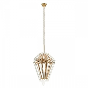 Подвесной светильник Loft it Shard 10432 Clear цвет плафона/подвески Прозрачный, цвет арматуры Бронза-3