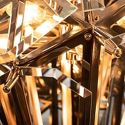 Подвесной светильник Loft it Shard 10432 Clear цвет плафона/подвески Прозрачный, цвет арматуры Бронза-4