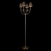 Торшер Loft it Lattice 10435F цвет плафона/подвески Черный, цвет арматуры Бронза-1